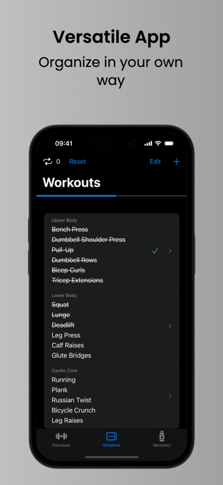 GymHunter: Workout Log Planner Screenshot 3 of 5