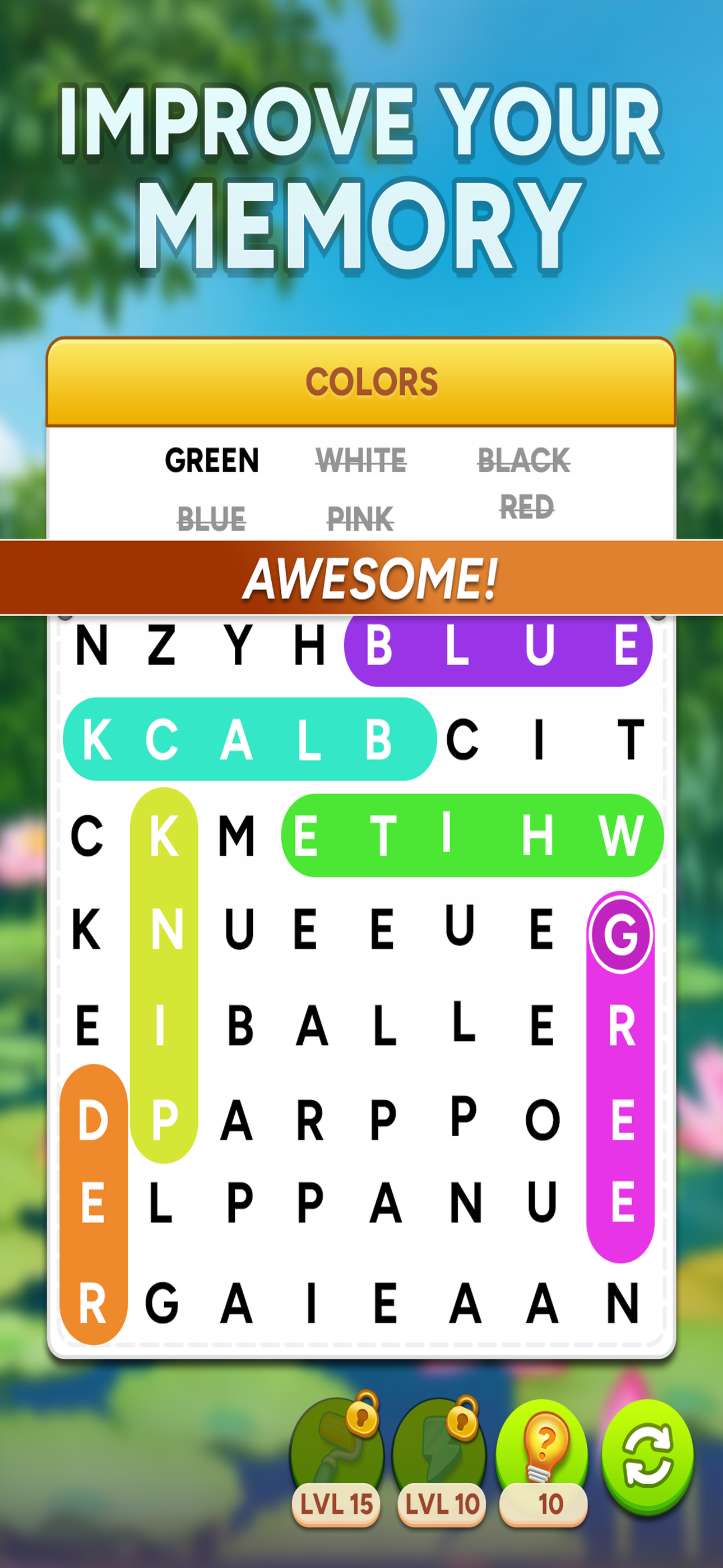 WordSearch Bloom screenshot 4