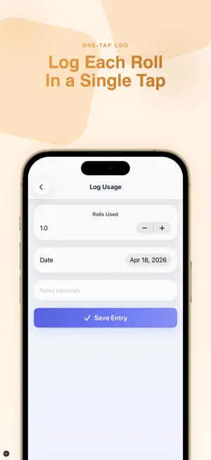 Toilet Paper Inventory Tracker screenshot 3