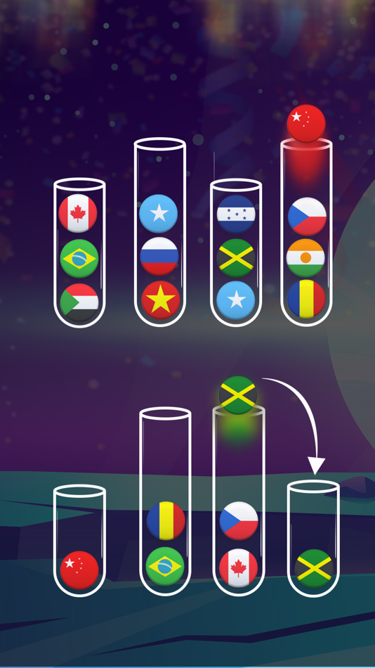 #5. Ball Sort Game : Sorting Games (iOS) By: Mohsan Ali