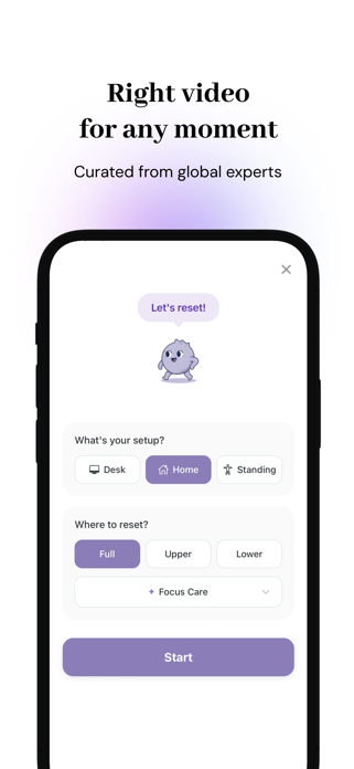 Reset: Posture & Stretch Screenshot 3 of 5