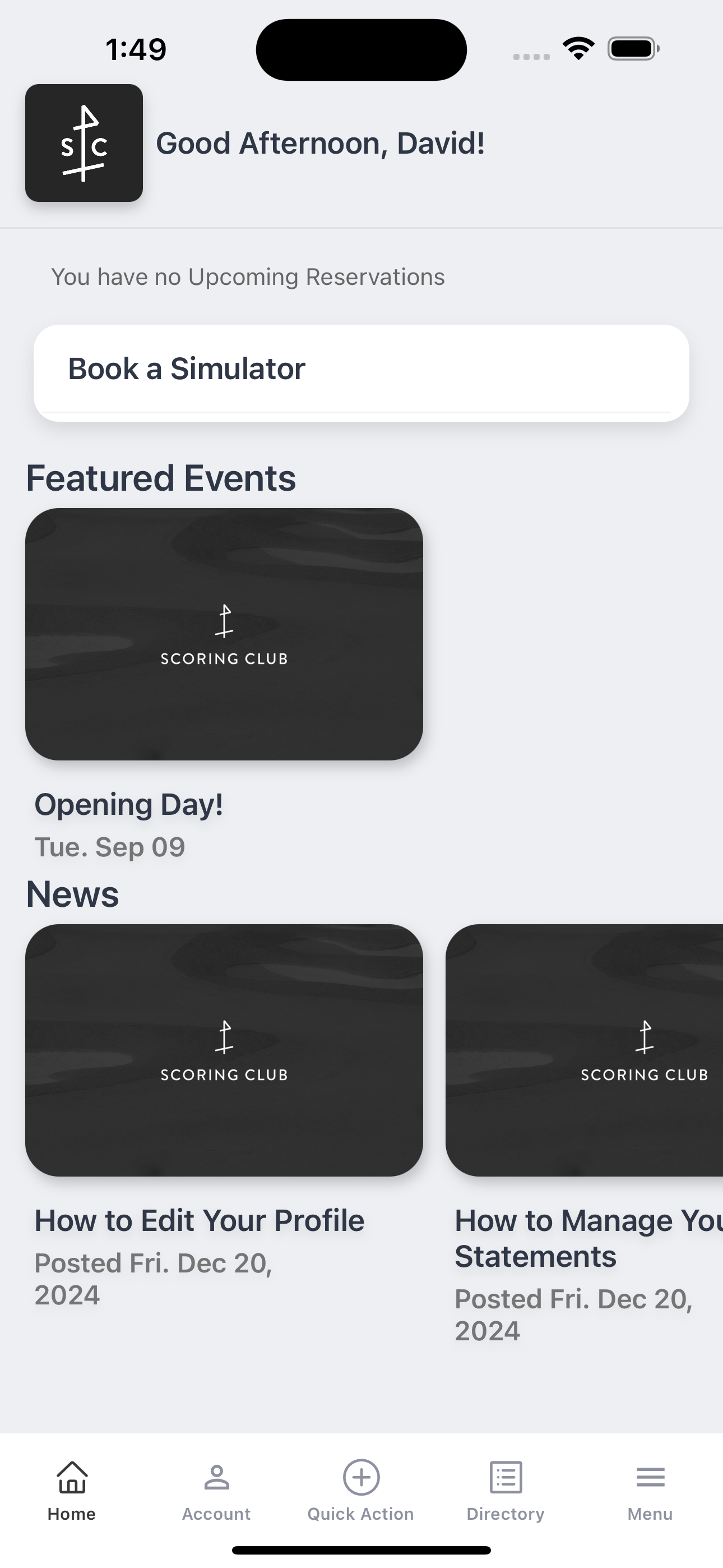 Scoring Club screenshot 2