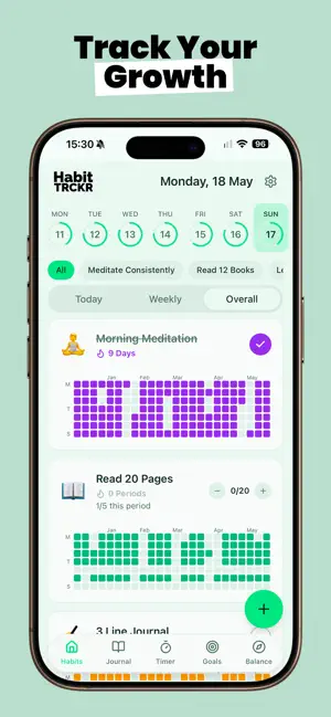 Habit Tracker | HabitTRCKR screenshot 3