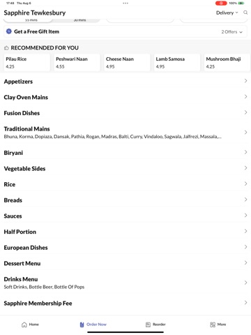 App screenshot