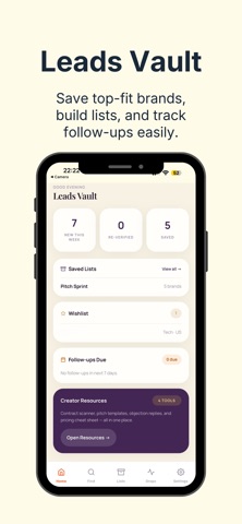 UGC Brand Leads screenshot