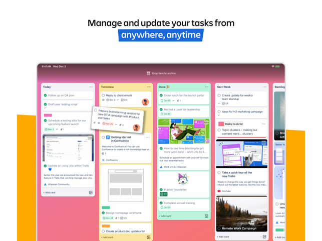 Trello: Organize anything! Screenshot