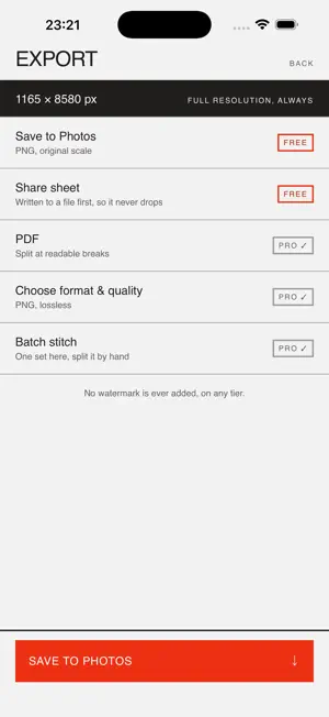 Tallshot: Screenshot Stitching screenshot 4