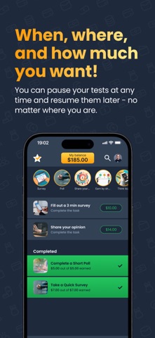 teststar: Earn Cash iPhone screenshot 3