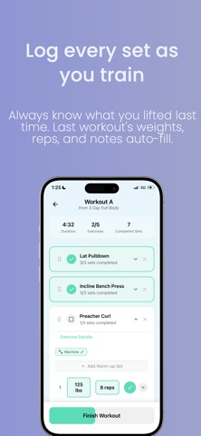 Vira: Plan & Track Workouts iPhone screenshot