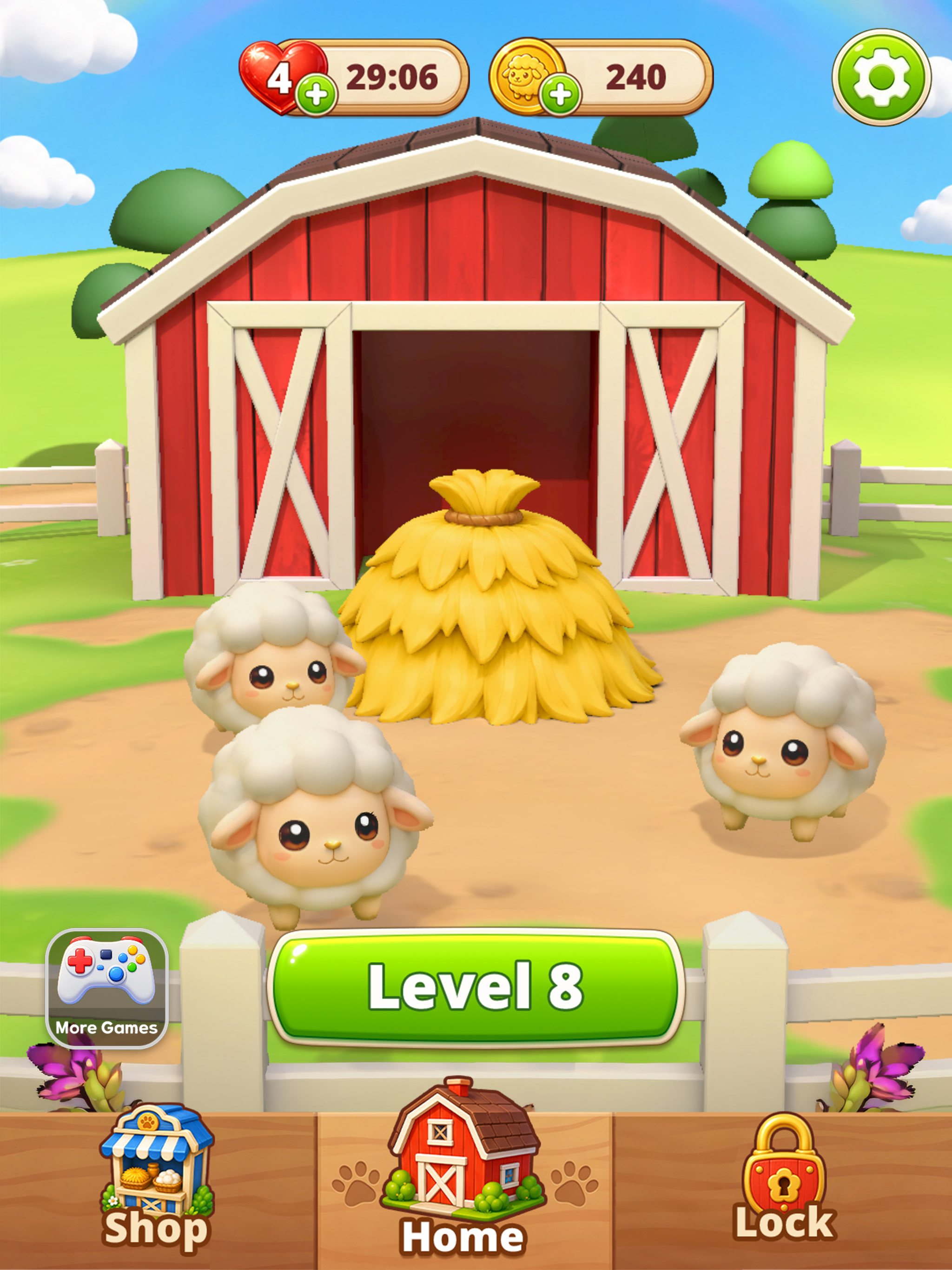 Sheep Slide: Unblock Jam Farm screenshot 5