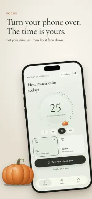 Pausean: Calm Focus Timer screenshot 1