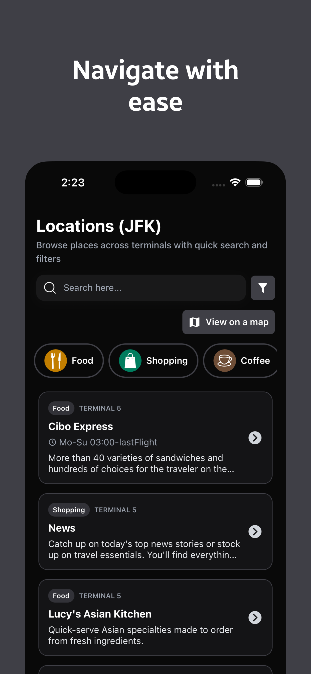 NavPort - Airport Navigator screenshot 4