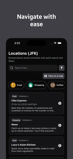 NavPort - Airport Navigator screenshot 4