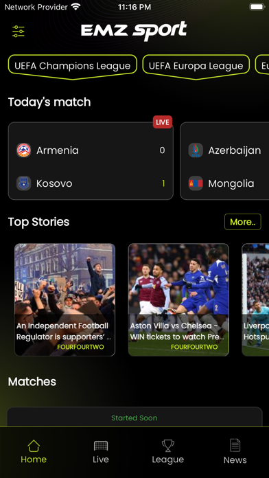 EMZ Sport Screenshot