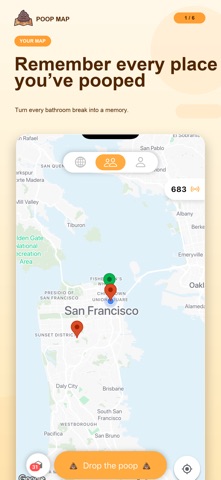 Poop Map - Pin and Track Screenshot 5