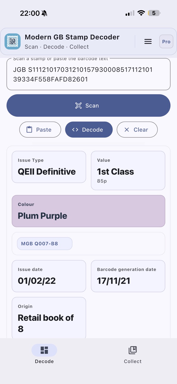 iPhone screenshot