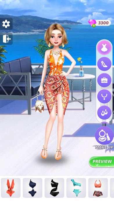 Fashion Dress Up & Makeup Game Screenshot