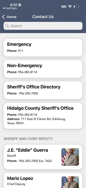 Hidalgo County Sheriff TX screenshot 2