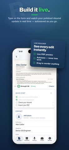 Resukai: Resume Builder Screenshot 2 of 6