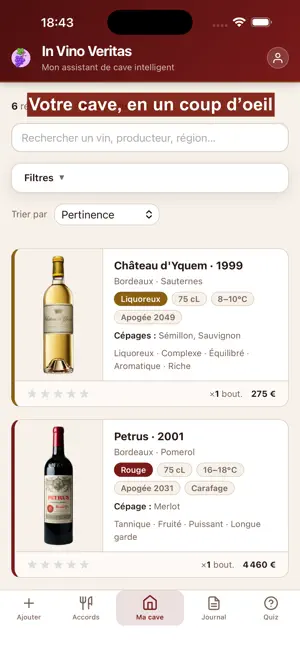 In Vino Veritas: Sommelier IA screenshot 1