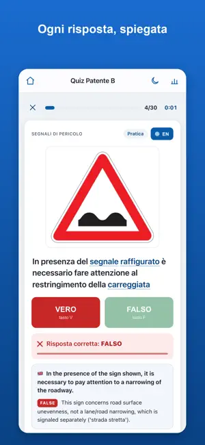 Quiz Patente B - Teoria screenshot 3