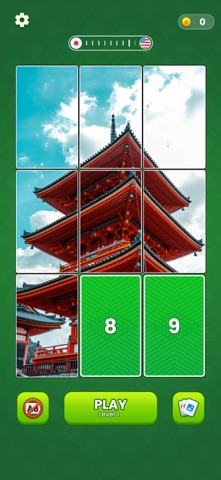 Jigsaw Puzzle Solitaire Screenshot 1 of 3
