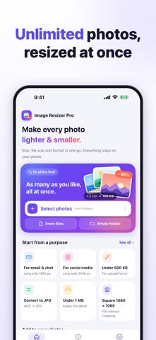 Image Resizer Pro: Compress screenshot 1