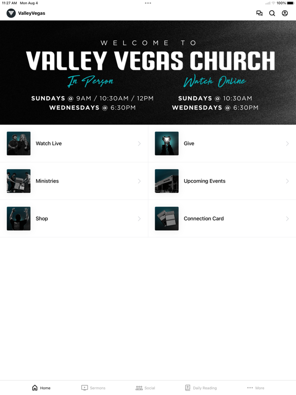 Screenshot #4 pour Valley Vegas Church