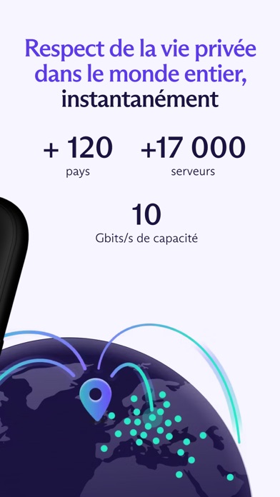 Screenshot #2 pour Proton VPN: Privé et Rapide