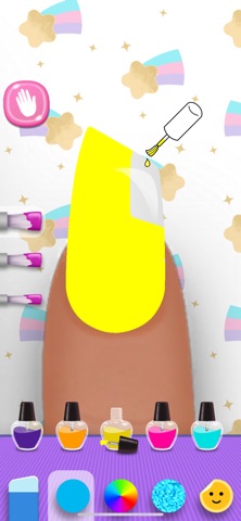 Girls Nail Salon: Paint Polish iPhone screenshot