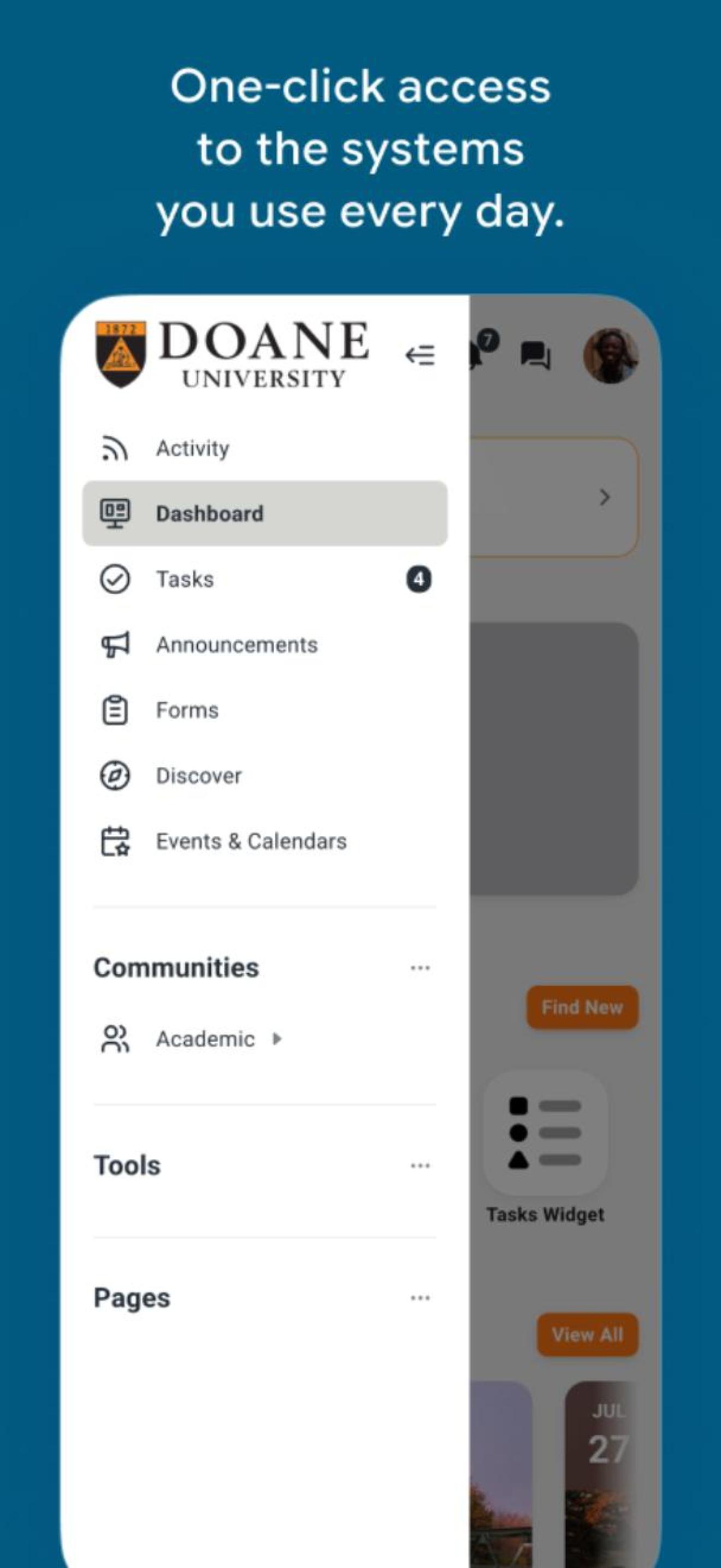 my Doane screenshot 4