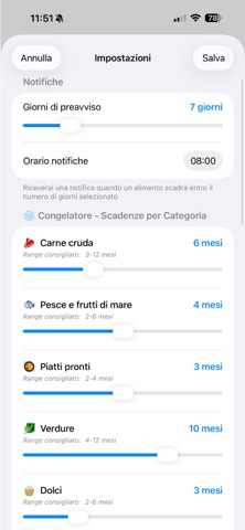 Il mio congelatore Screenshot 2 of 4