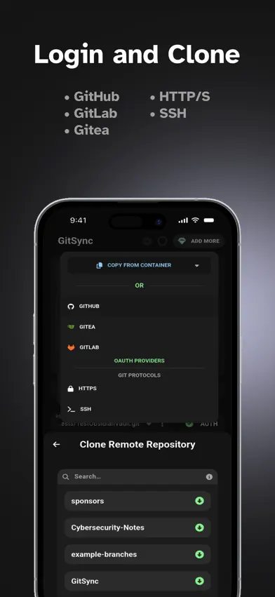 GitSync screenshot 3