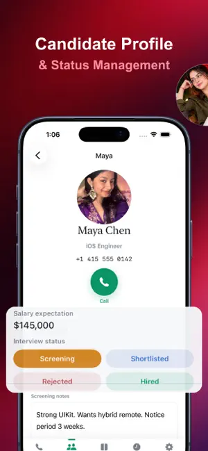 Caller Lens Recruit screenshot 4