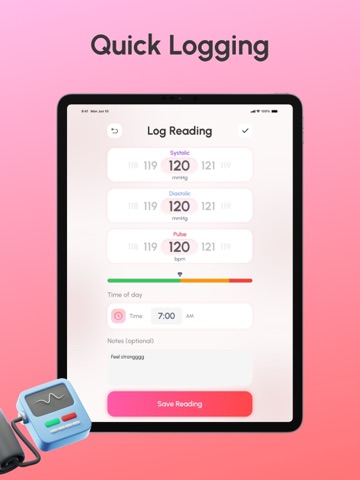 PulseMate: BP Monitor & AI iPad screenshot 4