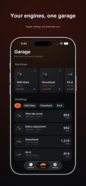 Acoustic Tachometer screenshot 3