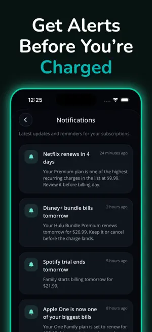 SubSense: Subscription Tracker screenshot 2