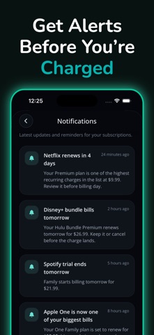 SubSense: Subscription Tracker screenshot