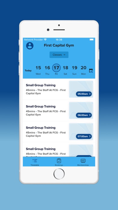 First Capital Gym Screenshot