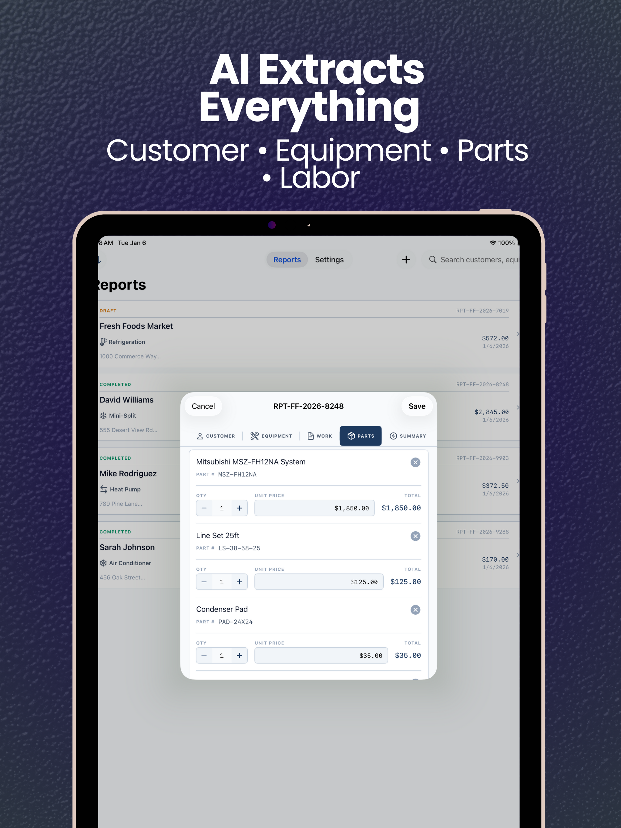 ServiceScribe: HVAC Reports screenshot 7