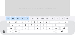 BT Keys: Keyboard & Trackpad Screenshot 2 of 3