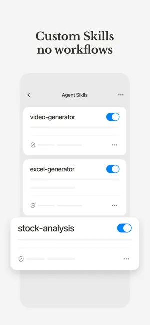 Manus - AI Agent & Automation iPhone screenshot 6