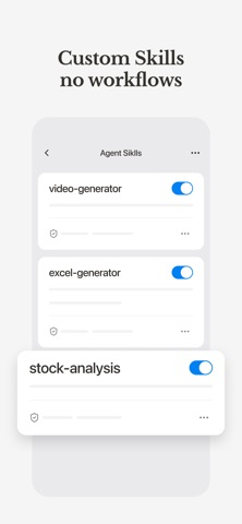 Manus - AI Agent & Automation App Store preview screenshot 6