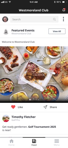 Westmoreland Club screenshot