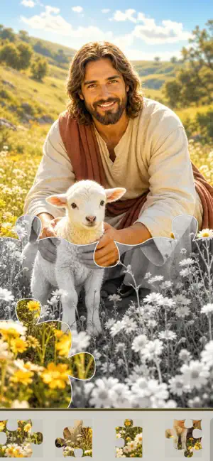 Bible Jigsaw Puzzle: Jesus screenshot 1