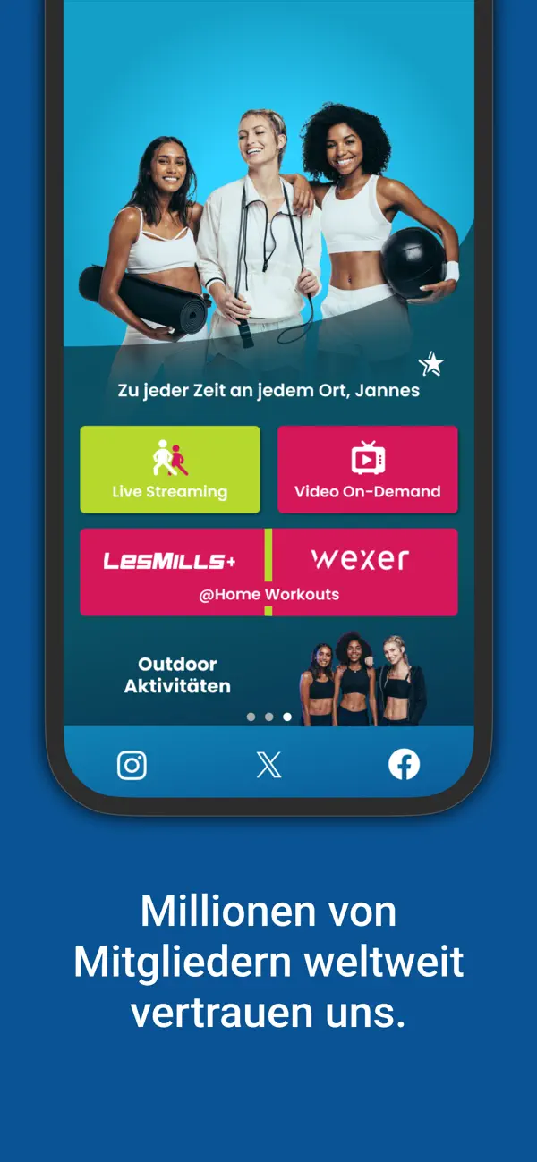 Screenshot #3 pour myFitApp