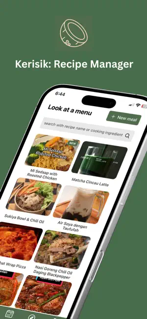Kerisik: Recipe Manager screenshot 1