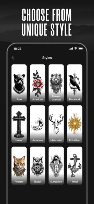 Ai Tattoo Ideas-Art Generator screenshot 4