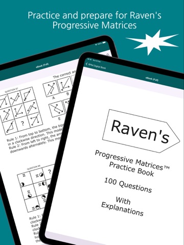 IQ Test: Raven's Matrices Pro iPad screenshot