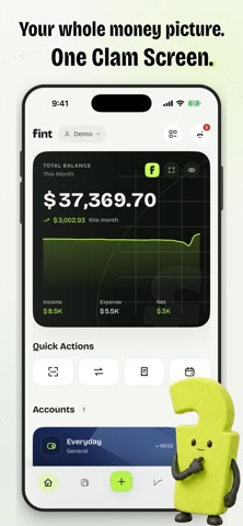 Fint - 极简记账与资产管理 screenshot